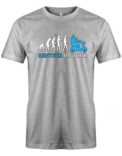 Rentner on Tour - Evolution des Rentner Herren T-Shirt