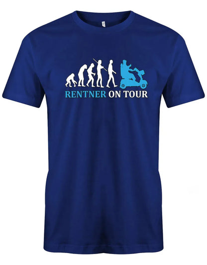 Rentner on Tour - Evolution des Rentner Herren T-Shirt