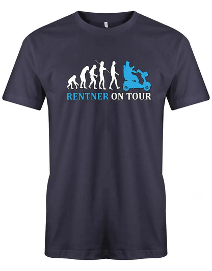 Rentner on Tour - Evolution des Rentner Herren T-Shirt