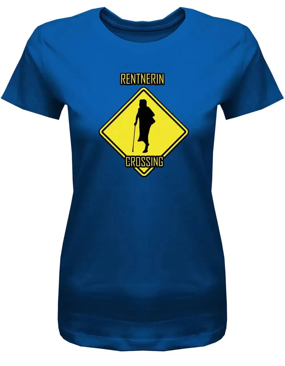 Rentnerin Crossing - Ruhestand - Damen T-Shirt