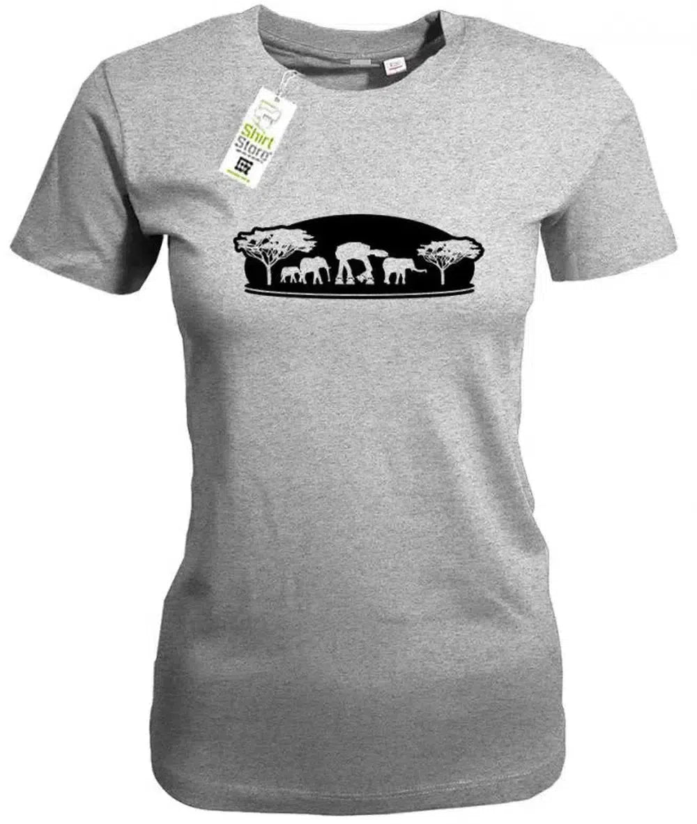 Roboter Safari - Gamer - Damen T-Shirt