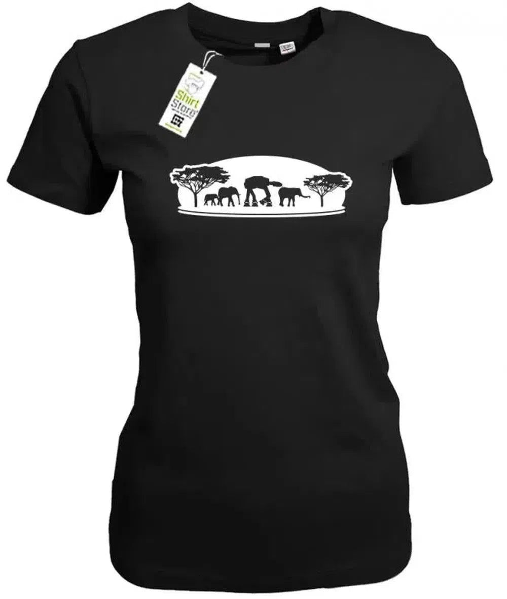 Roboter Safari - Gamer - Damen T-Shirt