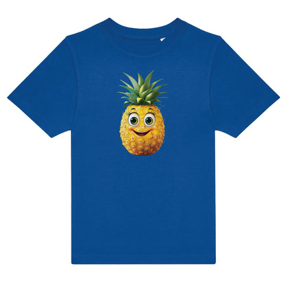 Lustiges Kinder T-Shirt „Ananas Smiley“ – Fruchtiger Spaß für kleine Trendsetter!-tshirt-bedrucken-myShirtStore