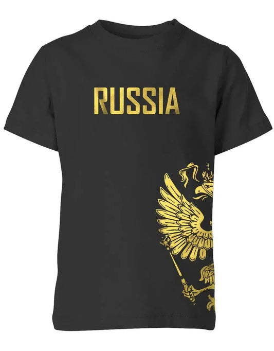 Russia Adler - Russland EM WM - Fan Kinder T-Shirt