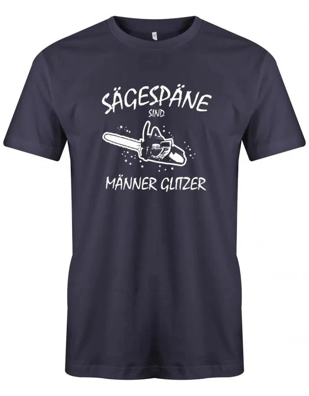 Sägespäne sind Männer Glitzer Kettensäge - Holzfäller - Herren T-Shirt