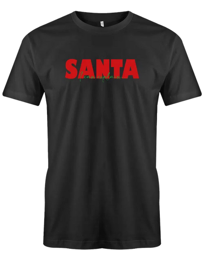 Santa i can explain Ugly Shirt Weihnachten Herren T Shirt