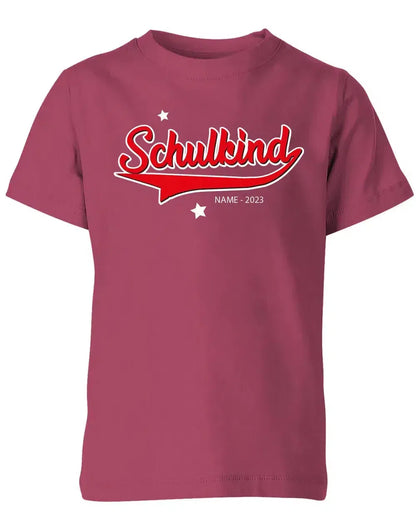 Schulkind 2025 - Collage Style - Einschulung 1. Klasse - Kinder T-Shirt
