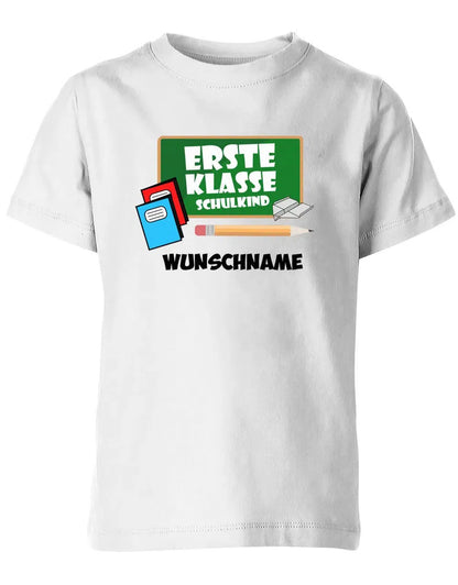 Schulkind 2025 Tafel mit Wunschname - Einschulung - Kinder T-Shirt
