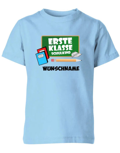 Schulkind 2025 Tafel mit Wunschname - Einschulung - Kinder T-Shirt