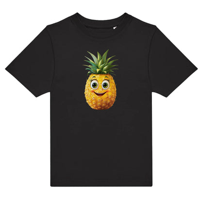 Lustiges Kinder T-Shirt „Ananas Smiley“ – Fruchtiger Spaß für kleine Trendsetter!-tshirt-bedrucken-myShirtStore