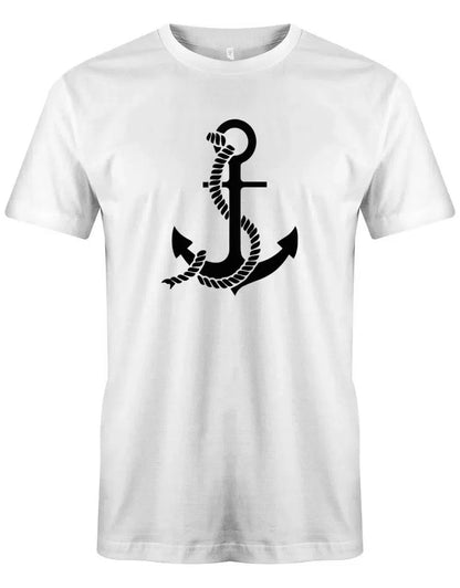 Segler Shirt Herren - Seemanns Anker mit Tau