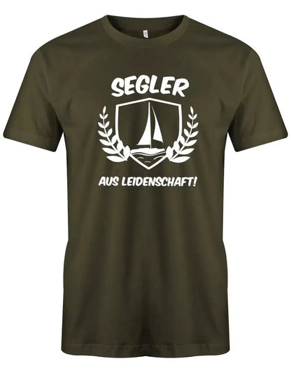 Segler Shirt Herren - Segler aus Leidenschaft mit Segelboot