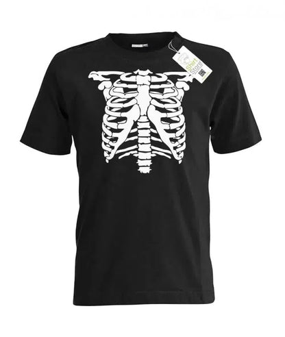 Skelett - Kinder T-Shirt Kostüm