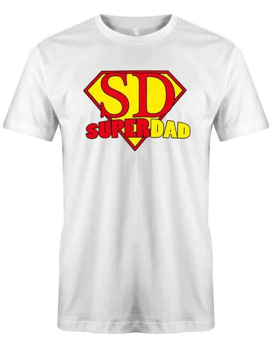 Superdad - Papa - Super Dad - Papa Held Shirt Herren