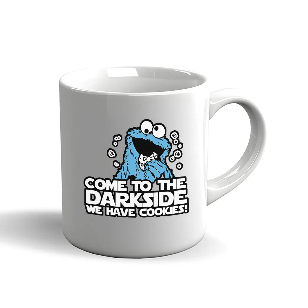 Lustige Tasse – Come to the Dark Side, We Have Cookies