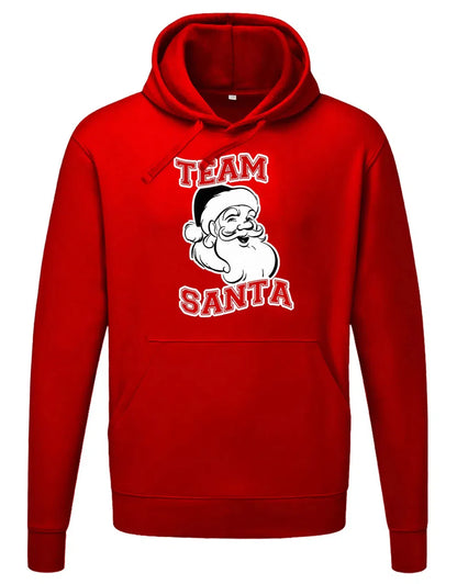 Team Santa Weihnachtsmann Weihnachten Hoodie Unisex