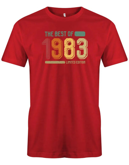 The Best of 1983 Limited Edition Vintage Retro - Jahrgang 1983 Geschenk Männer Shirt