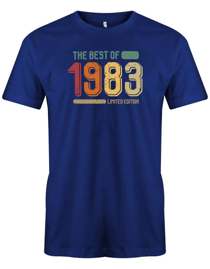 The Best of 1983 Limited Edition Vintage Retro - Jahrgang 1983 Geschenk Männer Shirt