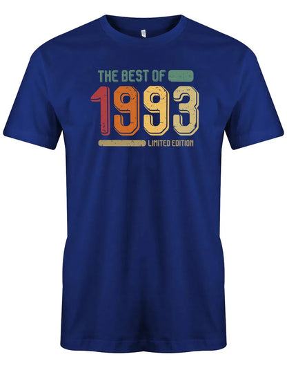 The Best of 1993 Limited Edition Vintage Retro - Jahrgang 1993 Geschenk Männer Shirt