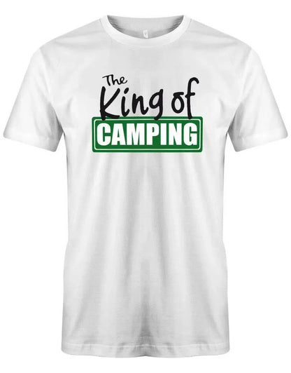 The King of Camping - Herren T-Shirt