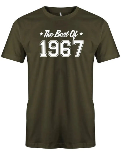 The best of 1967 Geburtstag - Jahrgang 1967 Geschenk Männer Shirt