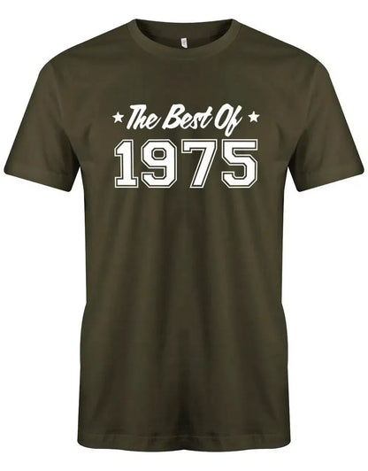 The best of 1975 Geburtstag - Jahrgang 1975 Geschenk Männer Shirt