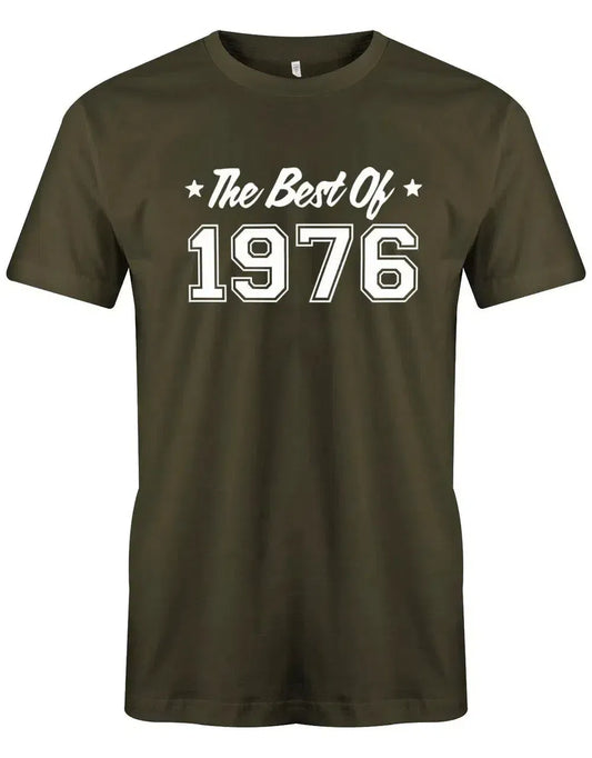 The best of 1976 Geburtstag - Jahrgang 1976 Geschenk Männer Shirt