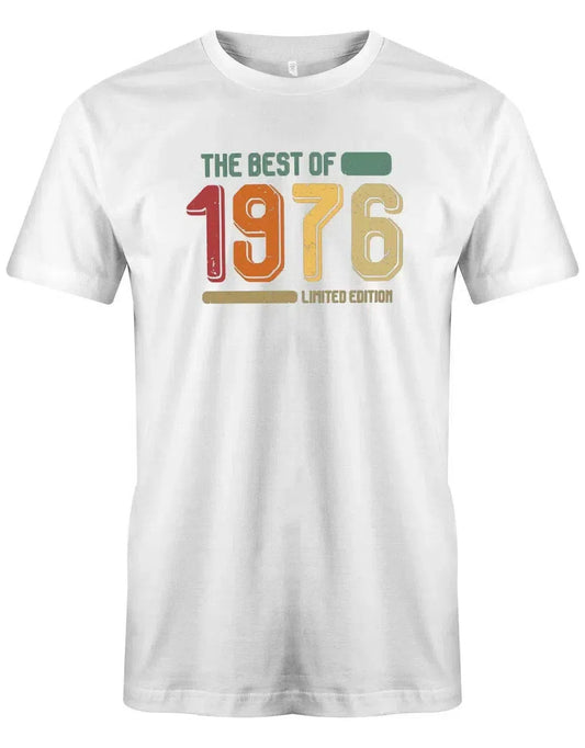 The best of 1976 - Vintage - Geburtstag - Herren T-Shirt