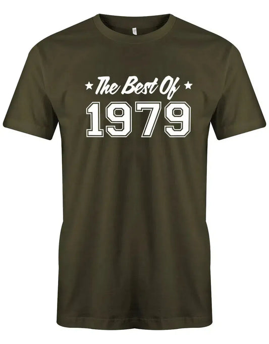 The best of 1979 Geburtstag - Jahrgang 1979 Geschenk Männer Shirt