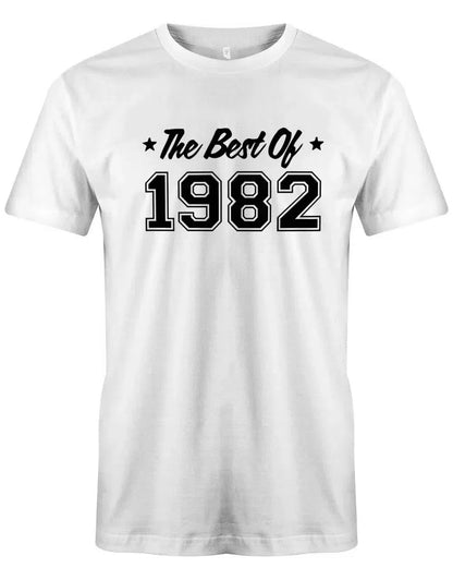The best of 1982 Geburtstag - Jahrgang 1982 Geschenk Männer Shirt