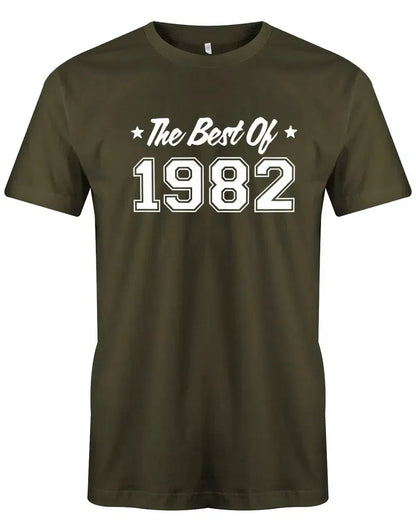 The best of 1982 Geburtstag - Jahrgang 1982 Geschenk Männer Shirt