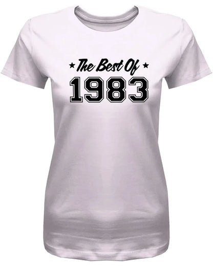 The best of 1983 Geburtstag - Jahrgang 1983 Geschenk Frauen Shirt