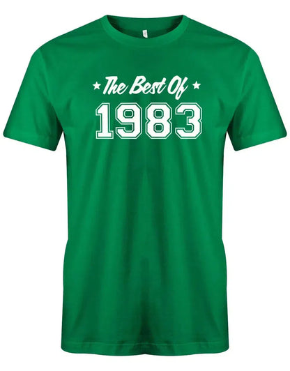 The best of 1983 Geburtstag - Jahrgang 1983 Geschenk Männer Shirt