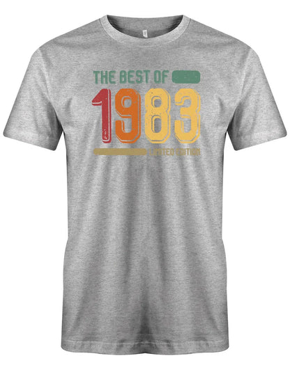 The best of 1983 Limited Edition Vintage TShirt - T-Shirt 40 Geburtstag Männer
