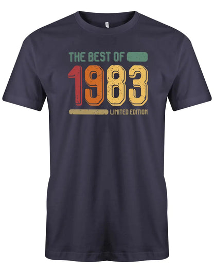 The best of 1983 Limited Edition Vintage TShirt - T-Shirt 40 Geburtstag Männer