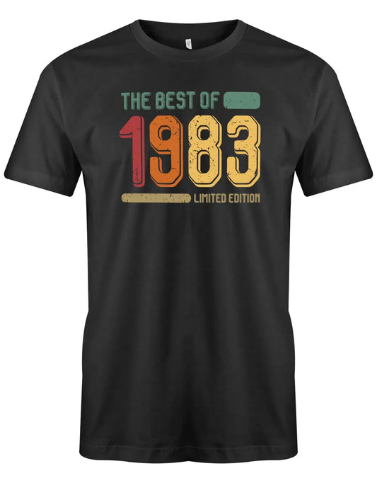 The best of 1983 Limited Edition Vintage TShirt - T-Shirt 40 Geburtstag Männer