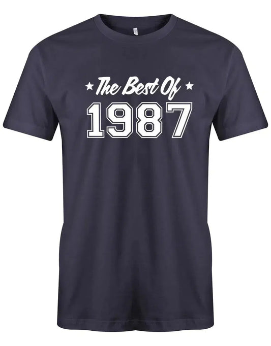 The best of 1987 Geburtstag - Jahrgang 1987 Geschenk Männer Shirt