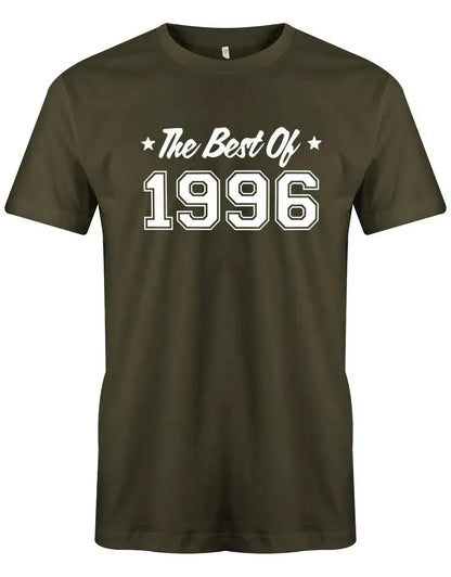 The best of 1996 Geburtstag - Jahrgang 1996 Geschenk Männer Shirt