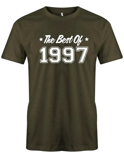 The best of 1997 Geburtstag - Jahrgang 1997 Geschenk Männer Shirt
