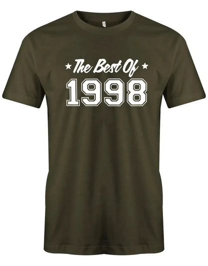 The best of 1998 Geburtstag - Jahrgang 1998 Geschenk Männer Shirt