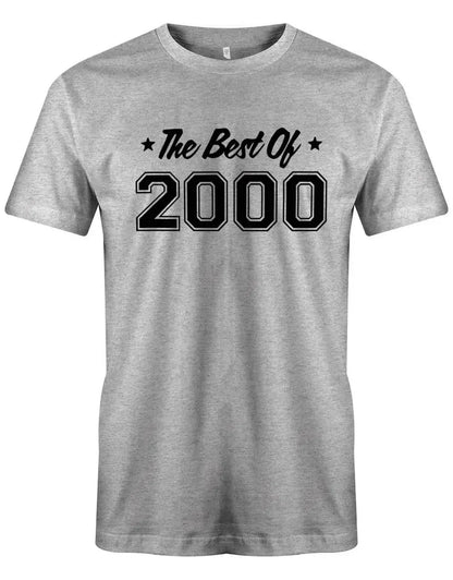 The best of 2000 Geburtstag - Jahrgang 2000 Geschenk Männer Shirt