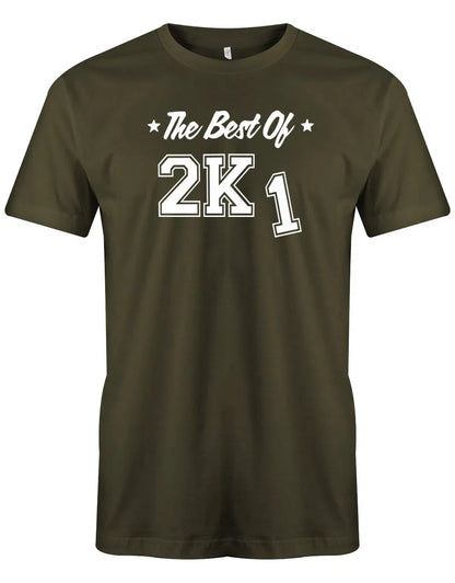 The best of 2001 Geburtstag - Jahrgang 2001 Geschenk Männer Shirt