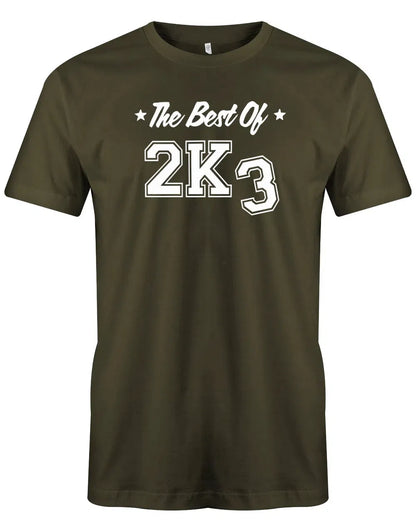 The best of 2003 Geburtstag - Jahrgang 2003 Geschenk Männer Shirt