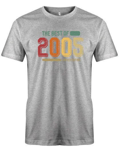 The best of 2005 Limited Edition Retro Vintage - 18 Geburtstag Shirt Junge