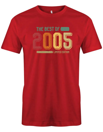 The best of 2005 Limited Edition Retro Vintage - 18 Geburtstag Shirt Junge