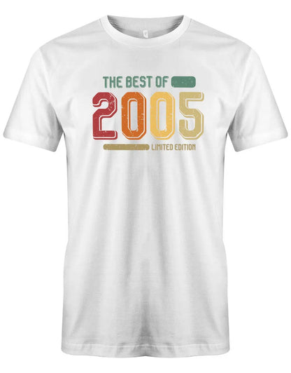 The best of 2005 Limited Edition Retro Vintage - 18 Geburtstag Shirt Junge