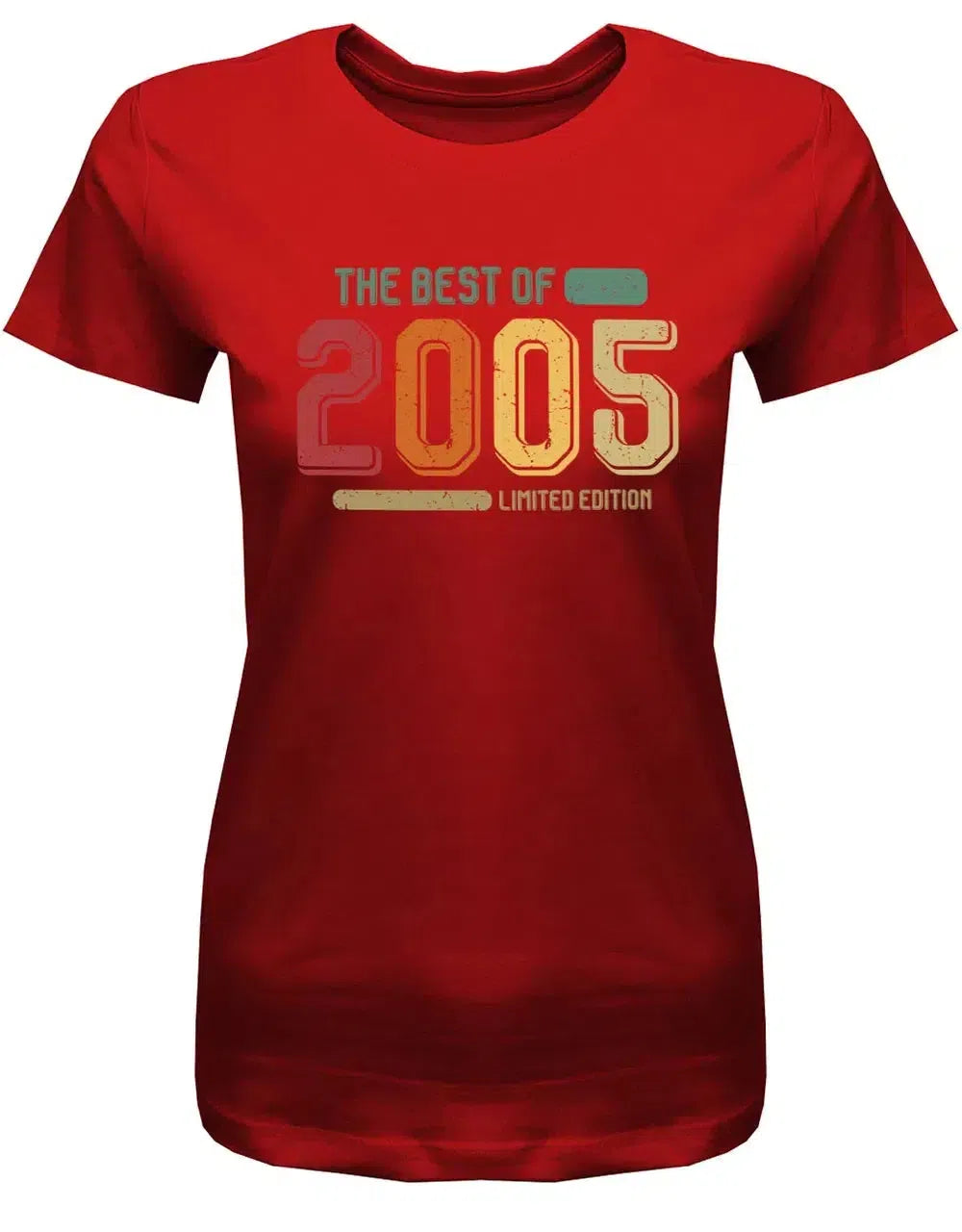 The best of 2005 Limited Edition Retro Vintage - 18 Geburtstag Shirt Mädchen