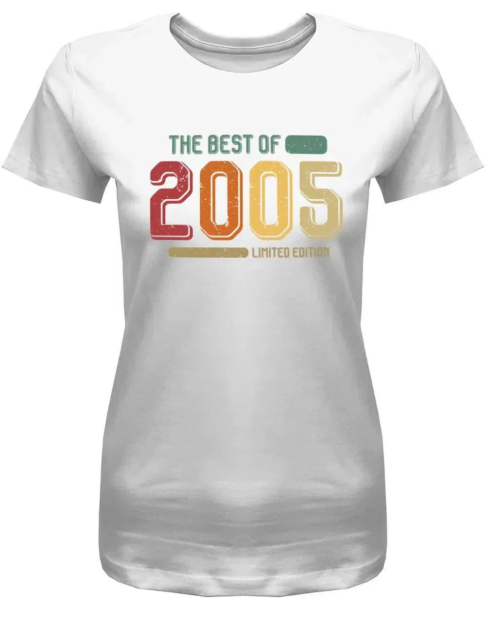 The best of 2005 Limited Edition Retro Vintage - 18 Geburtstag Shirt Mädchen