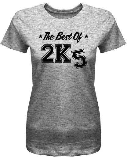 The best of 2005 abgekürzt 2K5 - 18 Geburtstag Shirt Mädchen