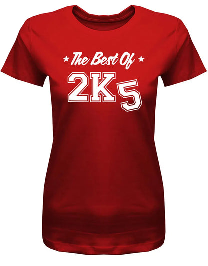 The best of 2005 abgekürzt 2K5 - 18 Geburtstag Shirt Mädchen
